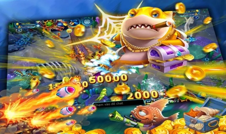 Giao diện chơi bắn cá tại H3BET thiết kế đẹp, sống động